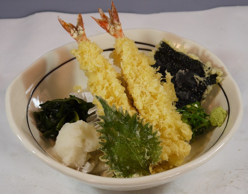 大海老天ぶっかけ